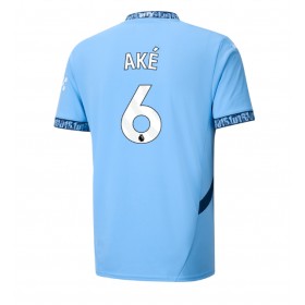 Manchester City Nathan Ake #6 Hjemme skjorte 2024-25 Kortermet